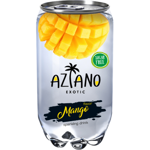 Напиток газированный Манго 0,350л Aziano