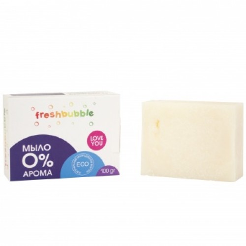 Экологичное универсальноe мыло без аромата 100гр, Freshbubble