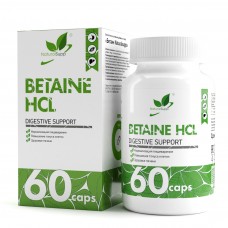 Бетаин 600 мг 60капс NaturalSupp