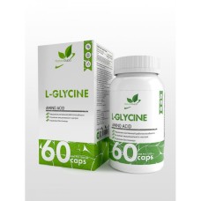 L-Glycine 1000мг, 60кап. NaturalSupp