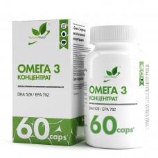 Омега-3 высокой концентрации 60кап NaturalSupp
