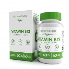 Витамин В12 (Цианокобаламин) 60 кап NaturalSupp