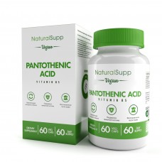 Витамин В5 (Пантотеновая кислота) 60капс NaturalSupp