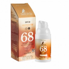 Крем солнцезащитный с тонирующим эффектом "№68 Sand Beige SPF 30", 30 мл., Sativa