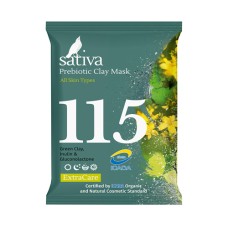 Маска минеральная с пребиотиком №115, 15 г. Sativa